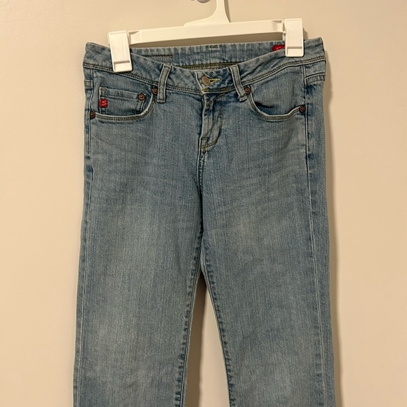 7 For All Mankind Bootcut Light Wash Jeans Size 29 - Picture 1 of 6